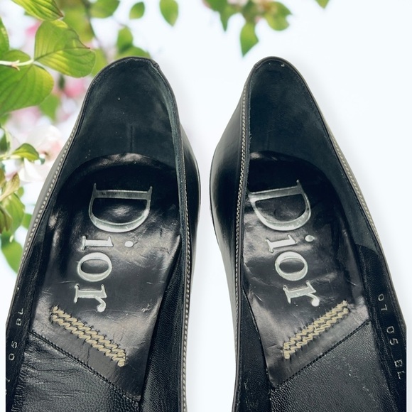 DIOR Black Leather Heels - Picture 8 of 12